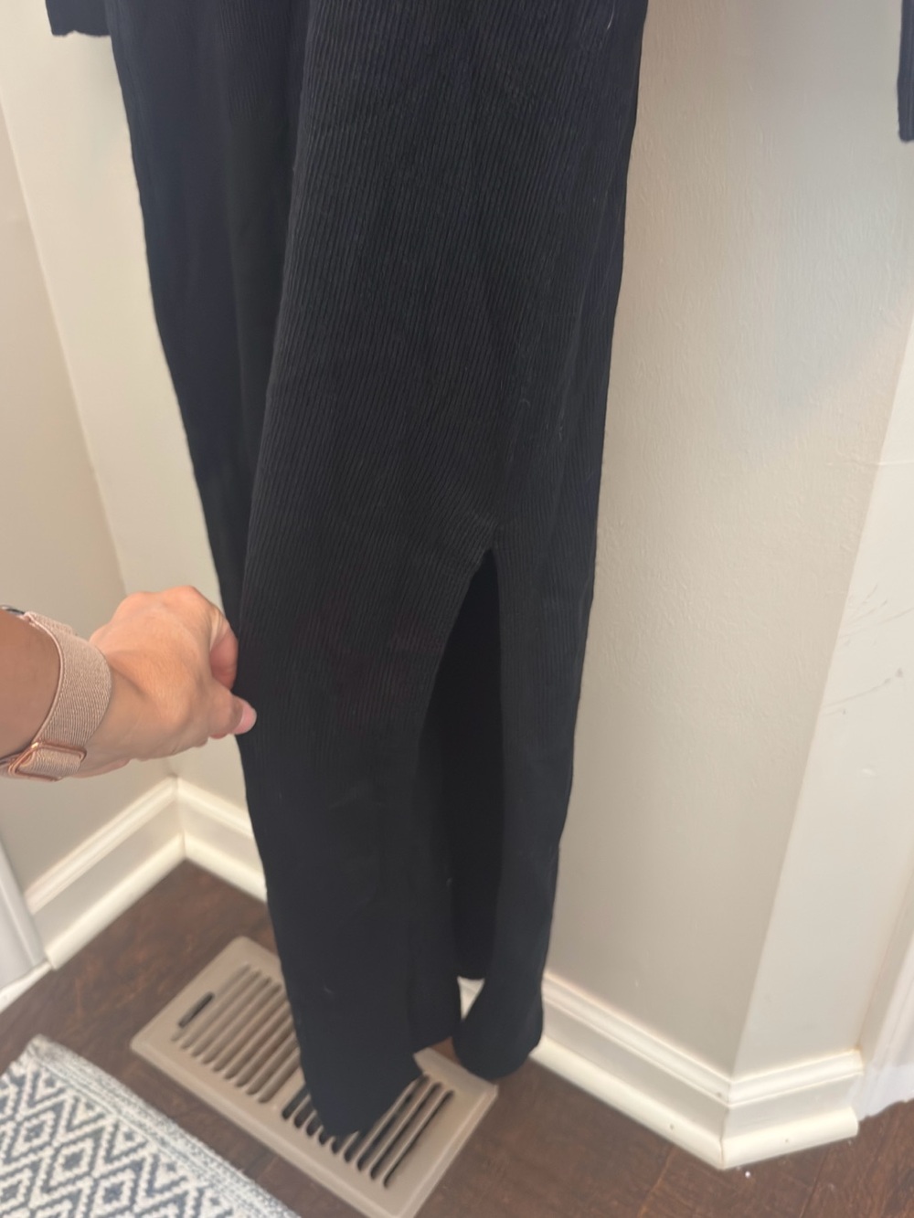 New Staud Crown Point Polo Dress in Black - Picture 11 of 13